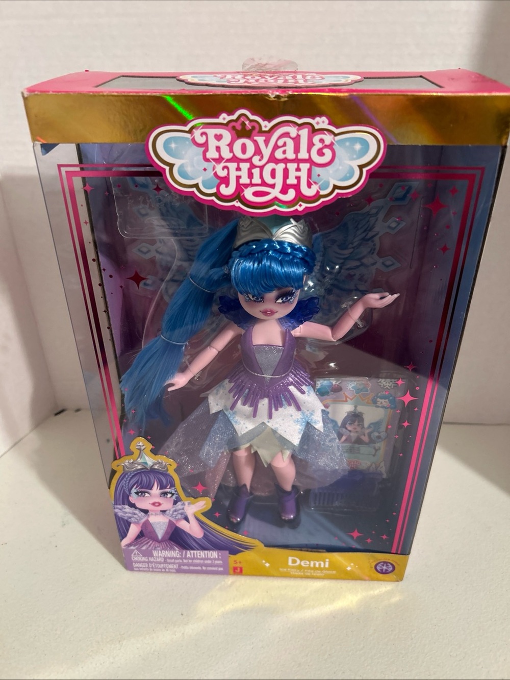 Royale High Demi Doll - Blue & Purple New - No Code
